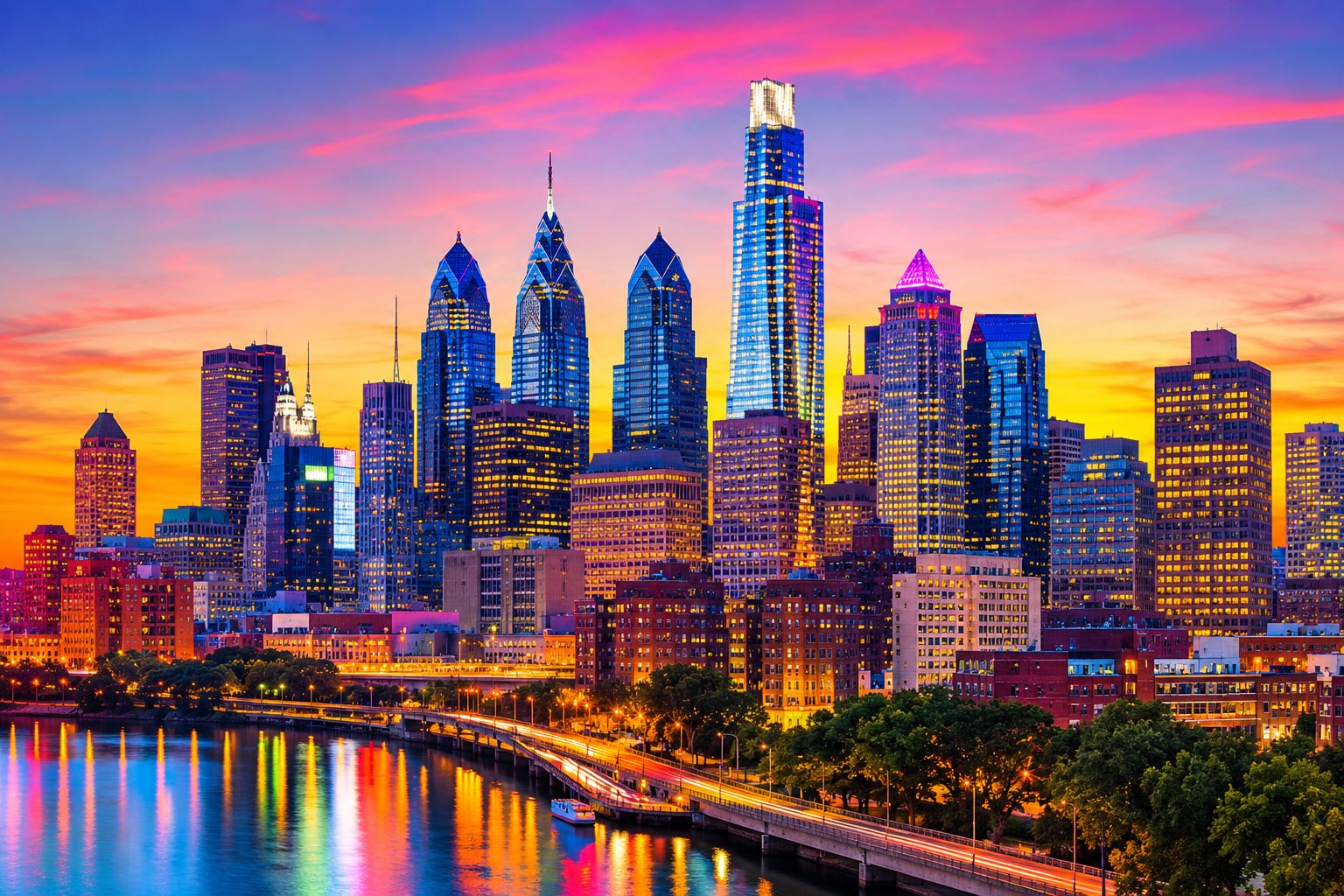 Philadelphia skyline - venue city for the Regenerative Medicine Summit